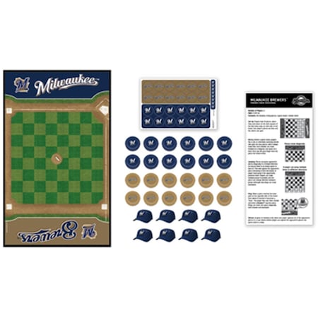 Masterpieces Milwaukee Brewers Checkers Puzzle 41555